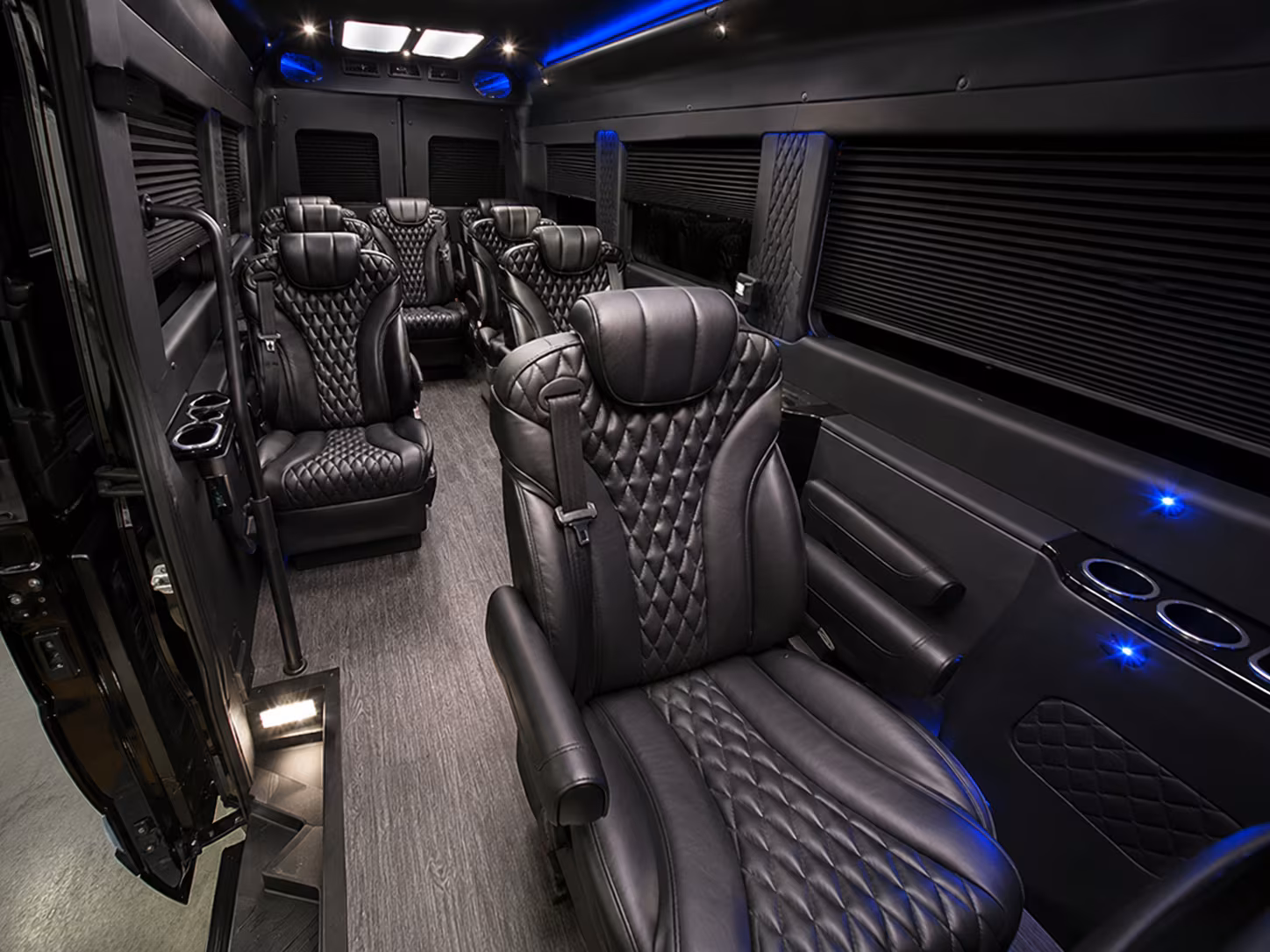 Corona Airport Shuttle & Transportation party bus exterior