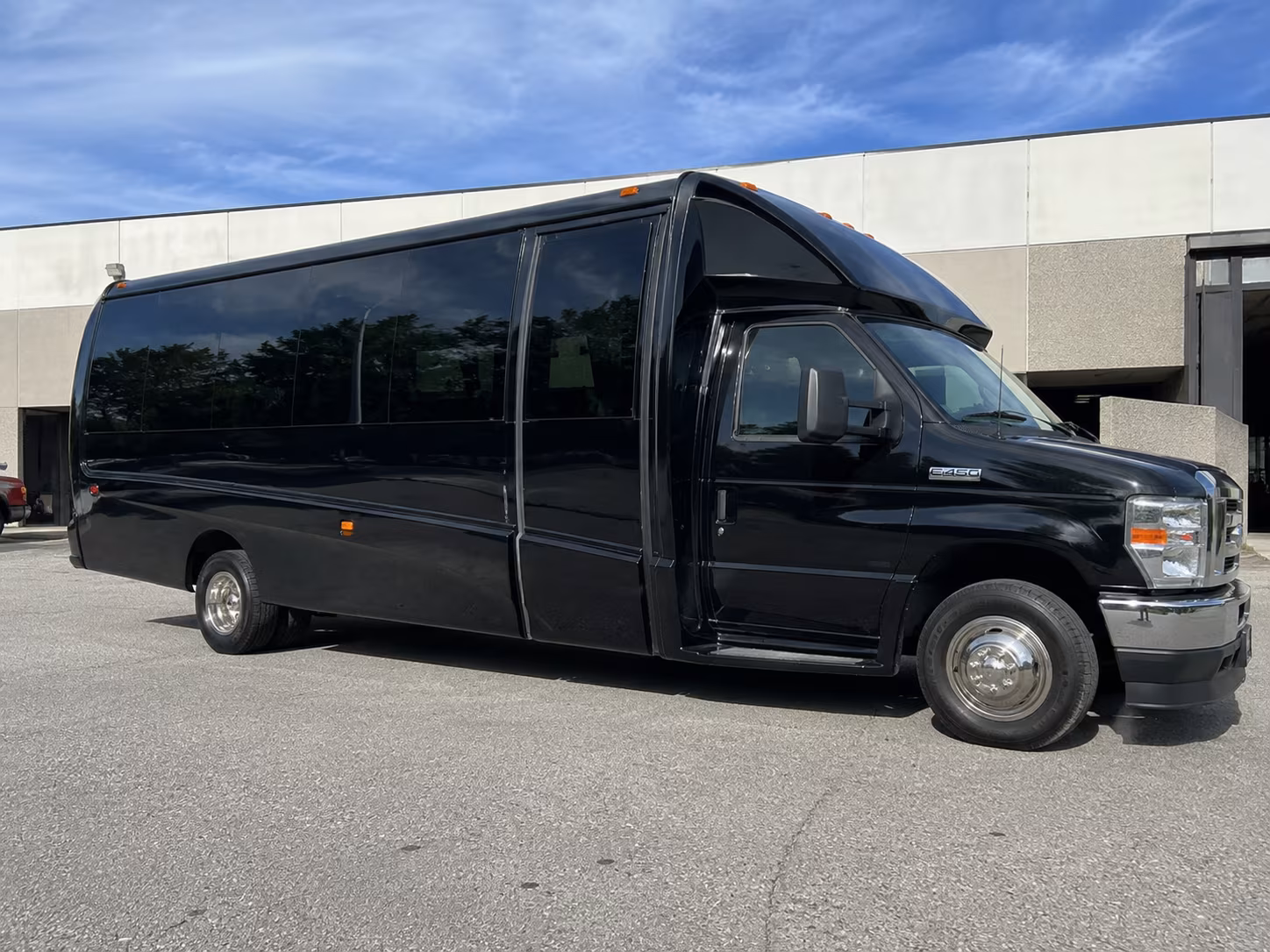 Corona Airport Shuttle & Transportation party bus exterior