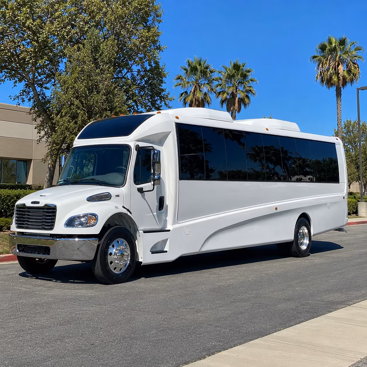 Corona Airport Shuttle & Transportation party bus exterior