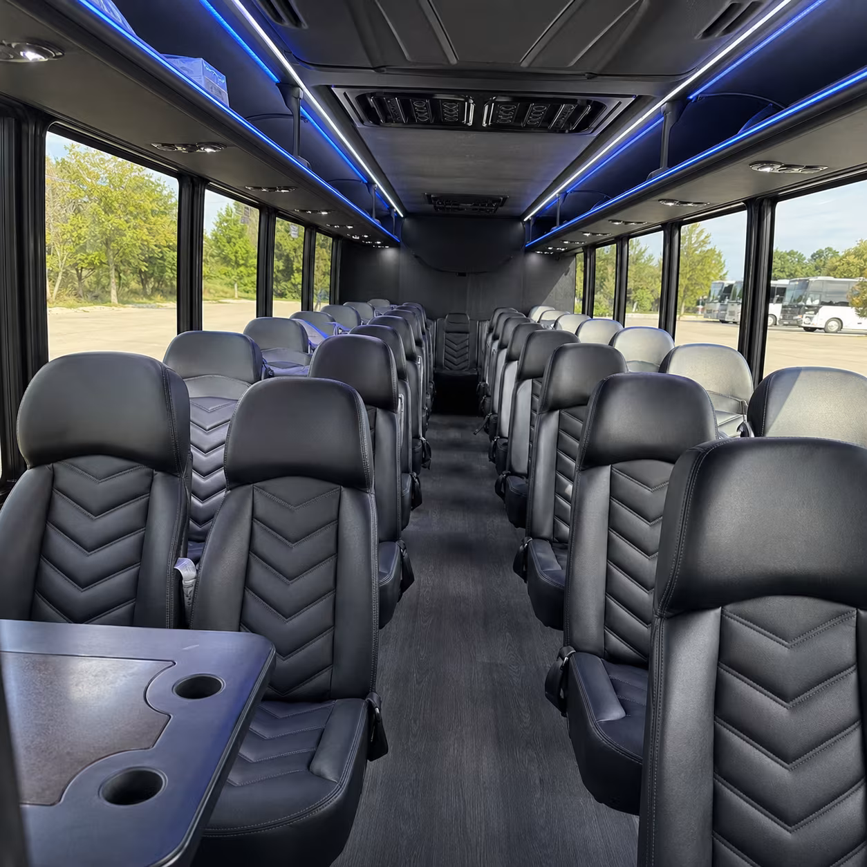 Corona Airport Shuttle & Transportation party bus exterior