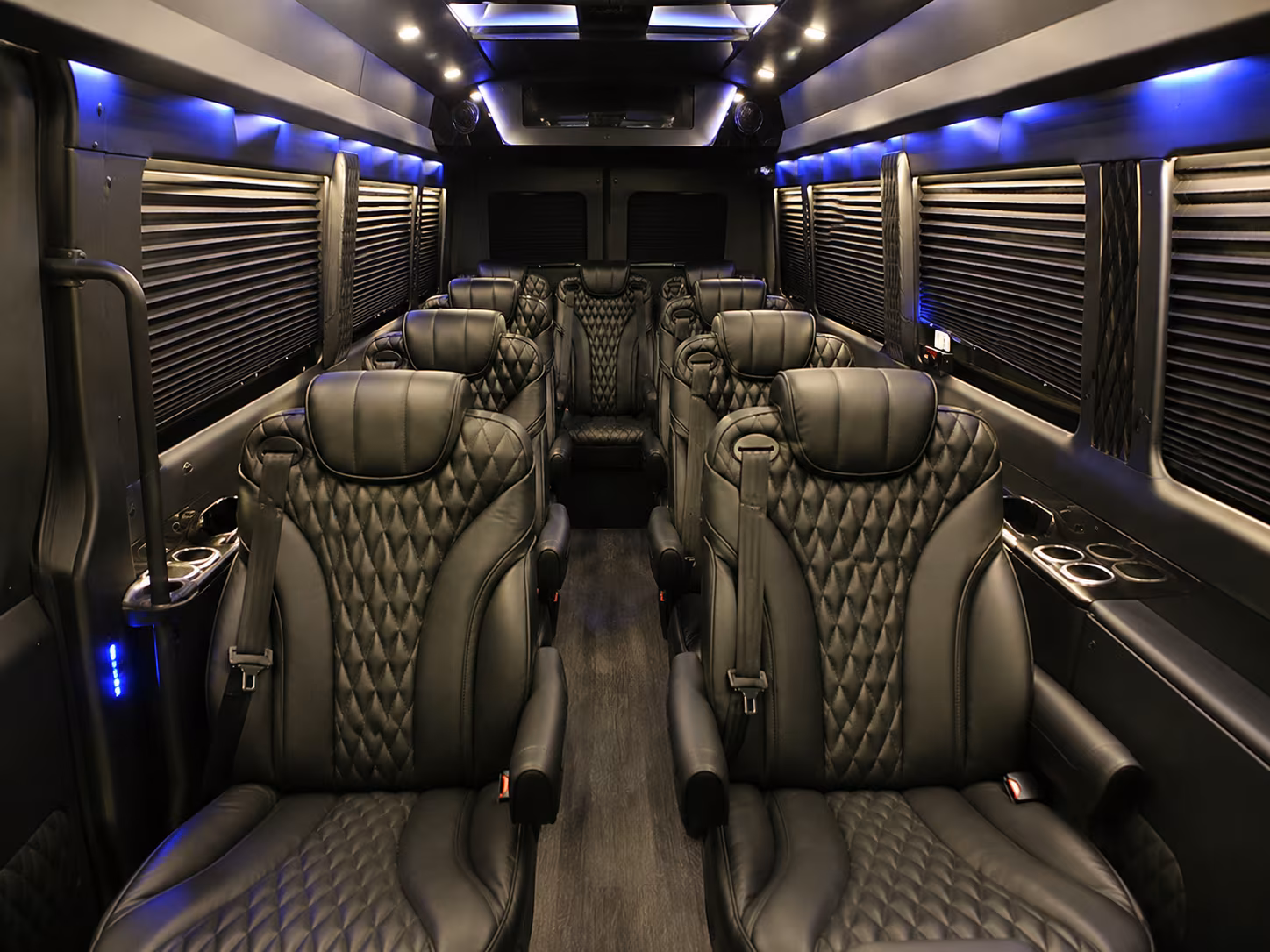 Corona Airport Shuttle & Transportation onboard seating