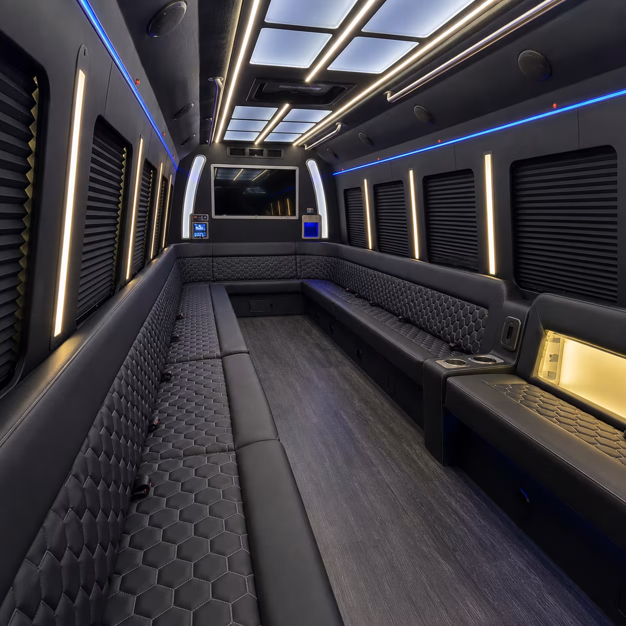 Corona Concert & Music Festival Transportation party bus exterior
