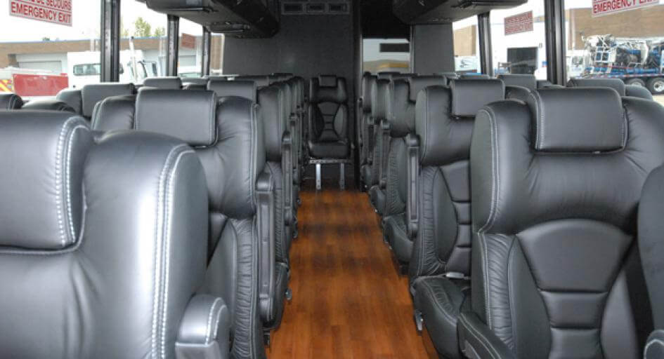 Fullerton 20 Passenger Minibus Interior