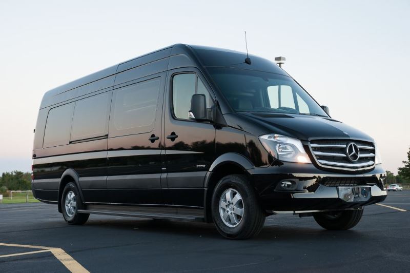 San Bernardino 14 Passenger Sprinter Bus