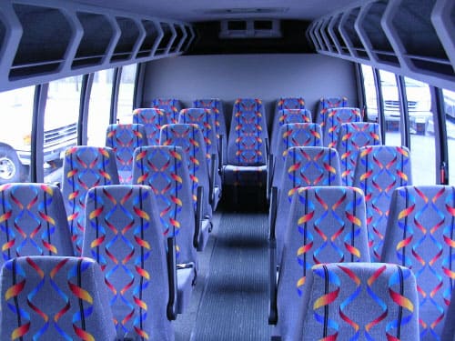 Rancho Cucamonga 15-35 Passenger Minibuses Interior