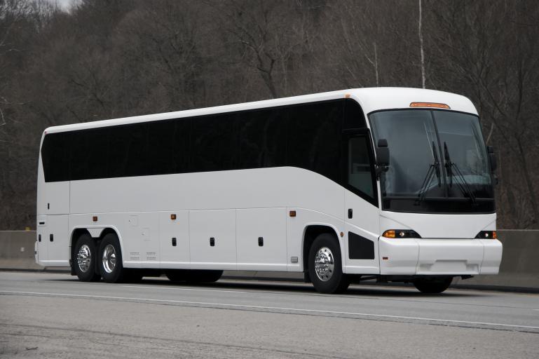 Orange 47-56 Passenger Charter Buses
